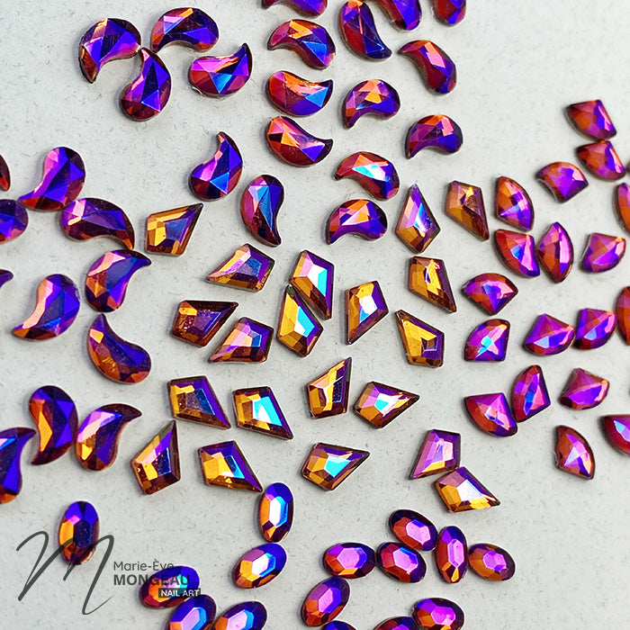 SHAPED DIAMONDS | PURPLE SKY - RIGHT COMMA - MARIE-ÉVE MONGEAU