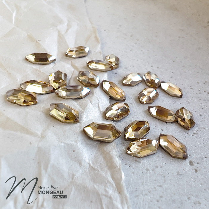 DIAMANTS FORMES | CHAMPAGNE - HEXAGONE - MARIE-ÉVE MONGEAU