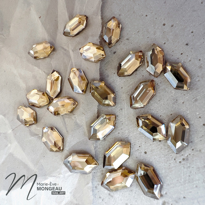 DIAMANTS FORMES | CHAMPAGNE - HEXAGONE - MARIE-ÉVE MONGEAU