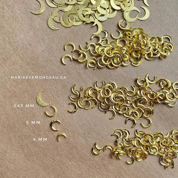 METAL JEWELRY | GOLD MOON - MEM