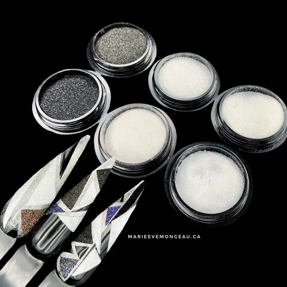 POUDRE EFFET SUCRE | ENSEMBLE DE 6 COULEURS - MARIE-ÈVE MONGEAU