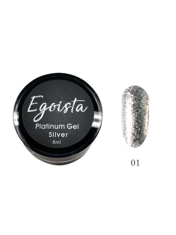 EGOISTA GEL PAINT - PLATINUM SILVER