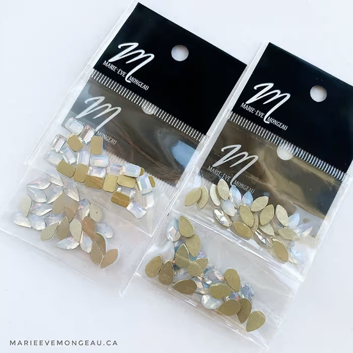 LEAF-SHAPED DIAMONDS | WHITE OPAL - MARIE-ÈVE MONGEAU