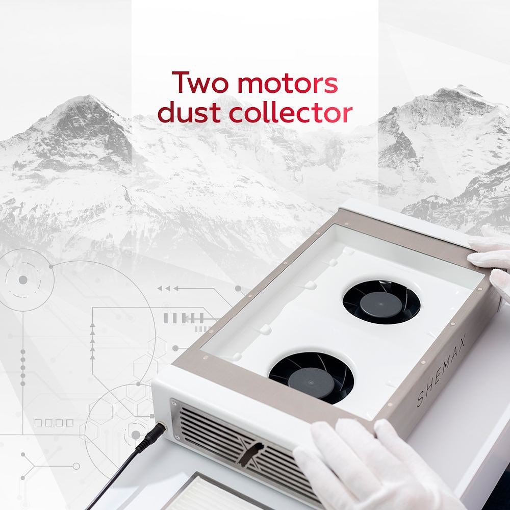 SHEMAX STYLE PRO SUR TABLE - TABLE TOP HOOD SMART PRO DUST COLLECTOR